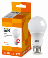 Лампа светодиодная IEK Е27 3000К 11 Вт